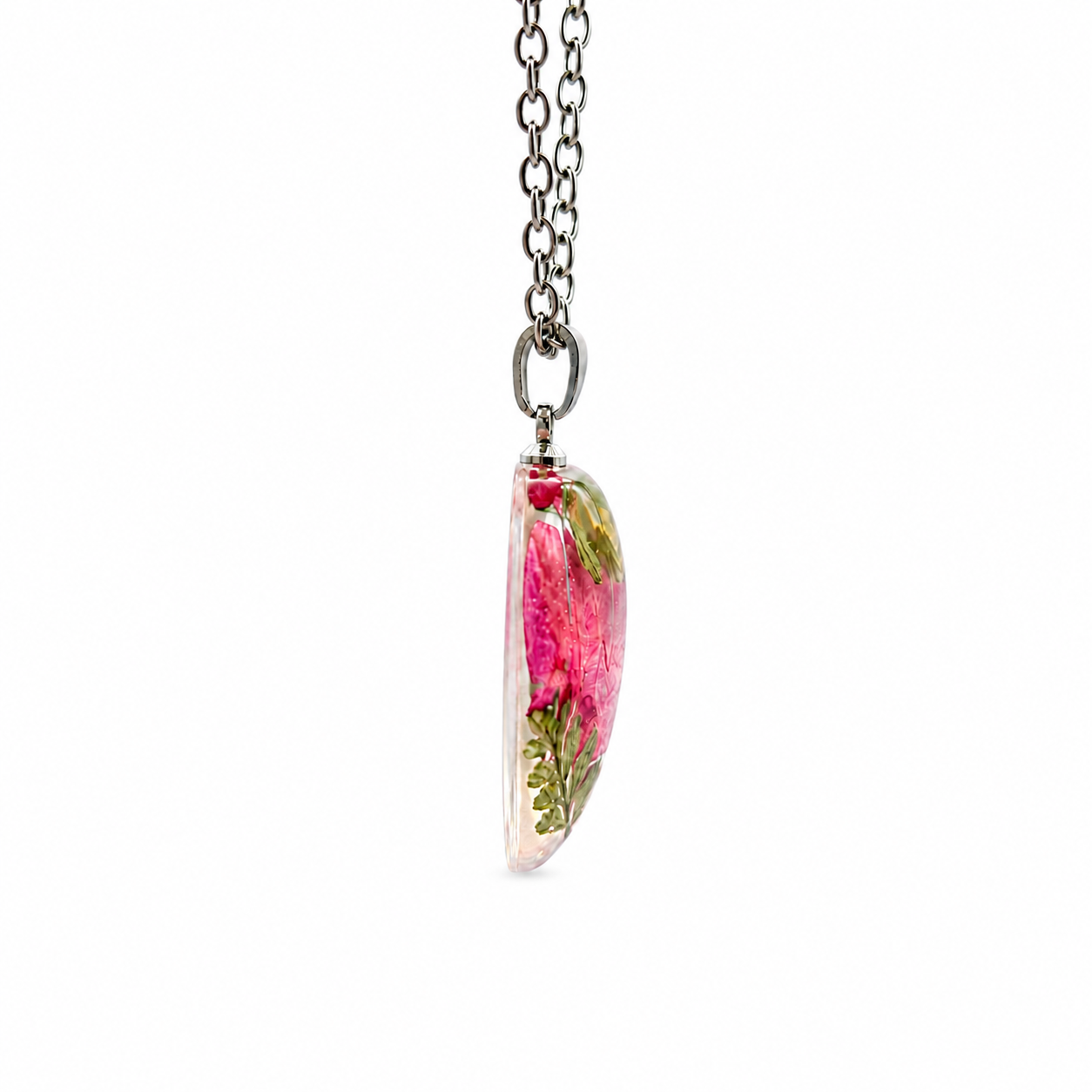 June Rose Heart Shaped Necklace