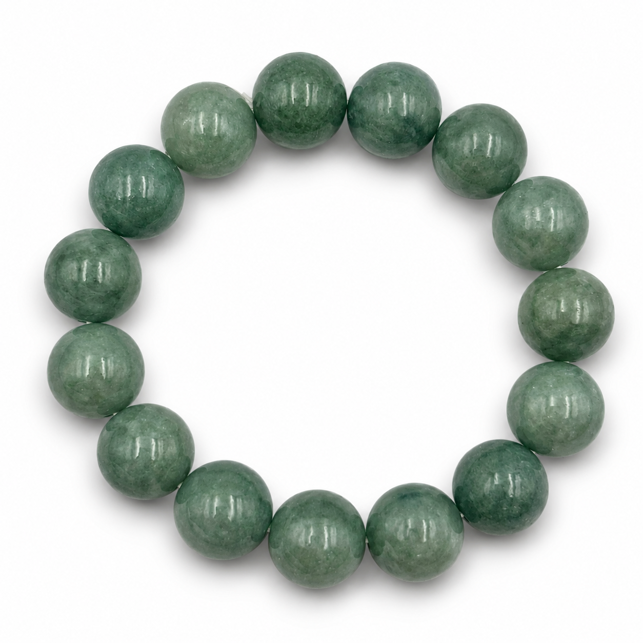 Natural Jade Bead Bracelet