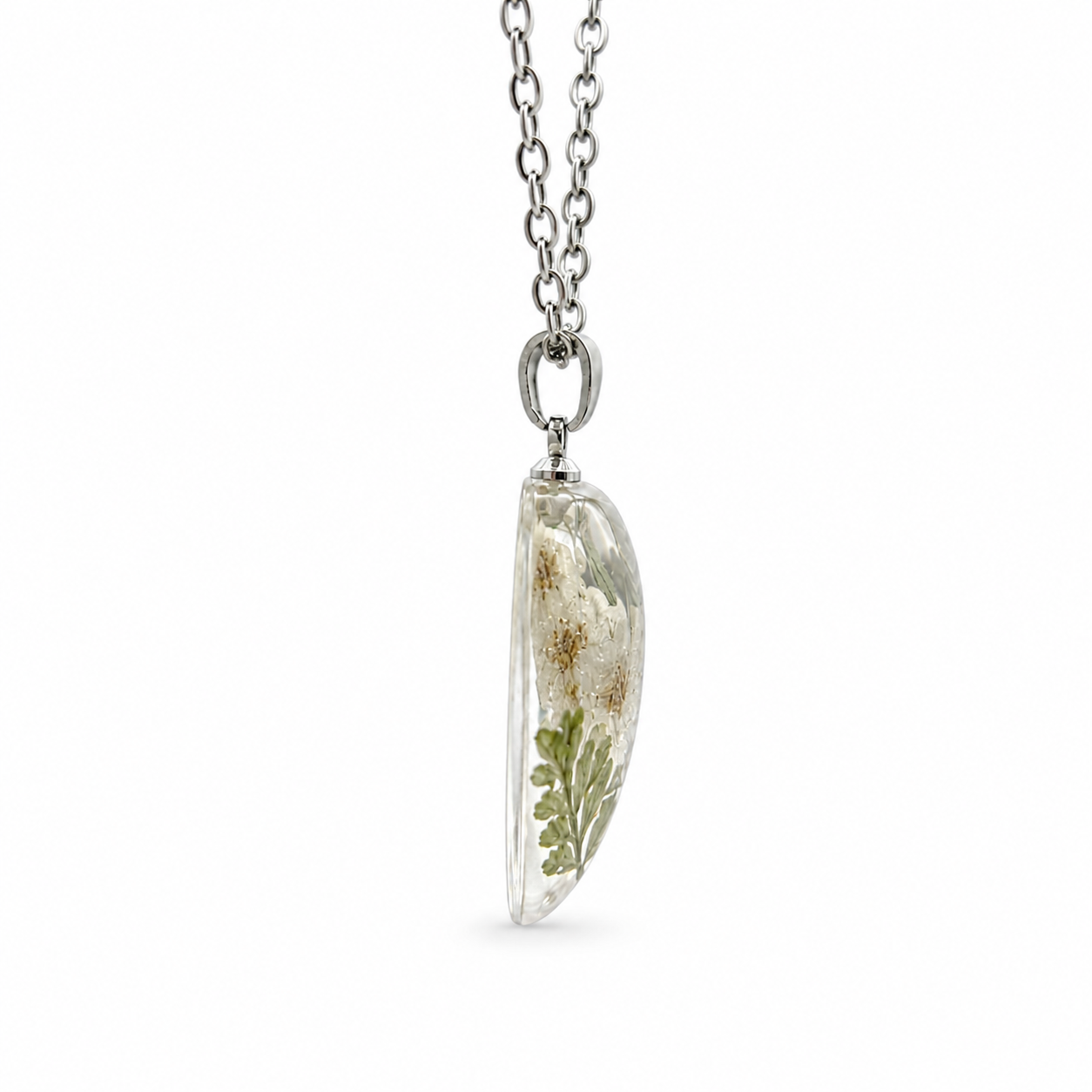 May Hawthorn Heart Shaped Necklace