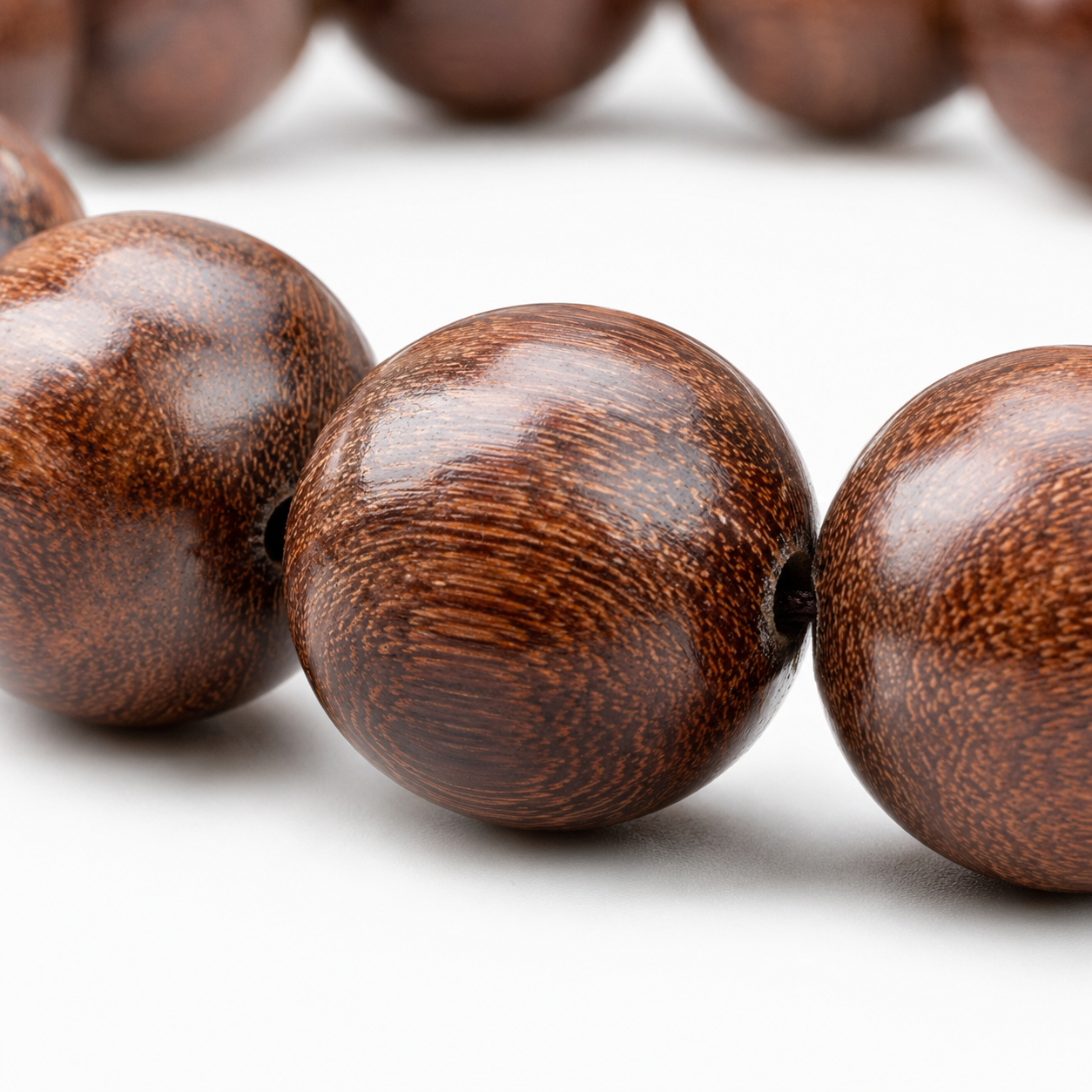 Medium rosewood bead bracelet